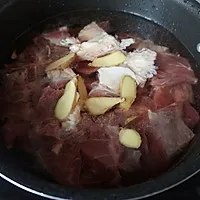 2:Blanch the beef