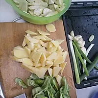 1:Cut and prep the vegetables