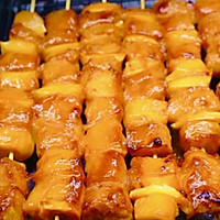 3:Thread Pork Belly onto Skewers, air needs to circulate
