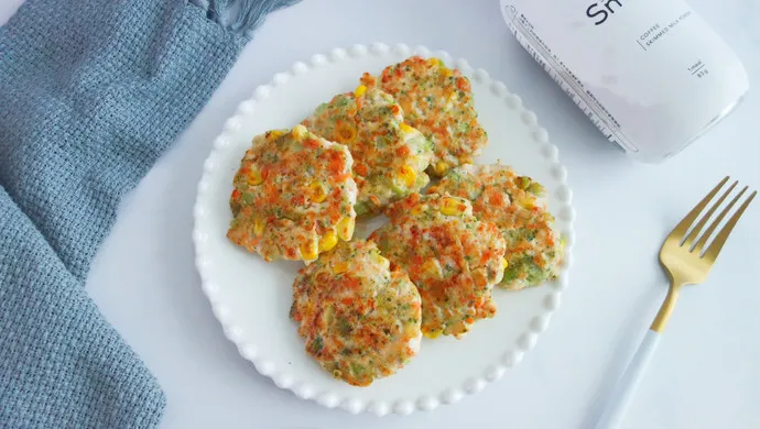 Easy Baked Chicken and Veggie Patties (Healthy High-Protein Dinner)