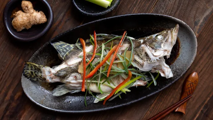 Easy Steamed Mandarin Fish with Homemade Light Soy Sauce
