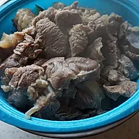 2:Blanch the beef